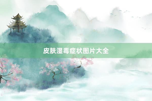 皮肤湿毒症状图片大全